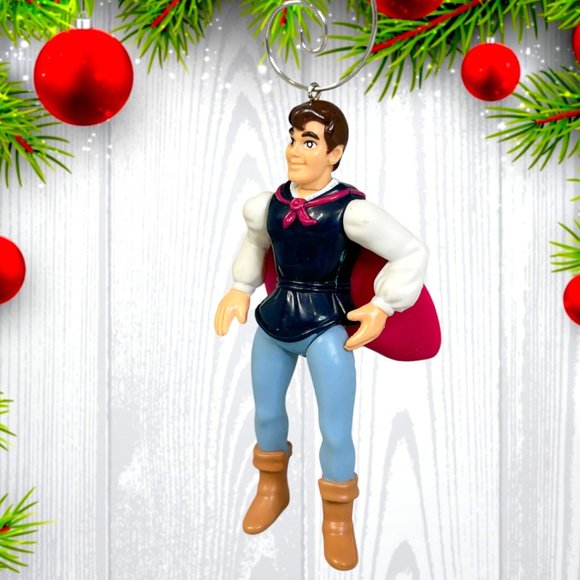 Snow White Prince Charming 3.75" ONE OF A KIND Christmas Tree Ornament - Picture 3 of 3